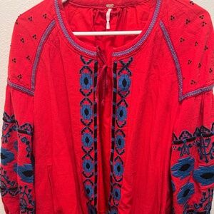 Vintage Free People Cape Jacket